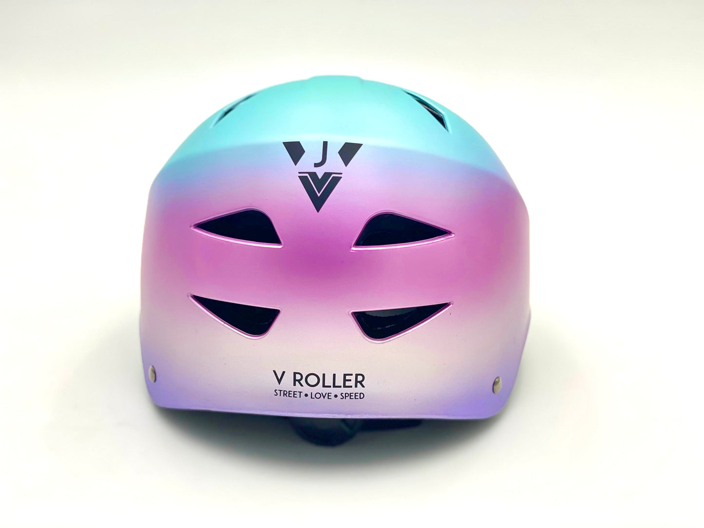 Casco para patinaje VRoller Azul Tornasol