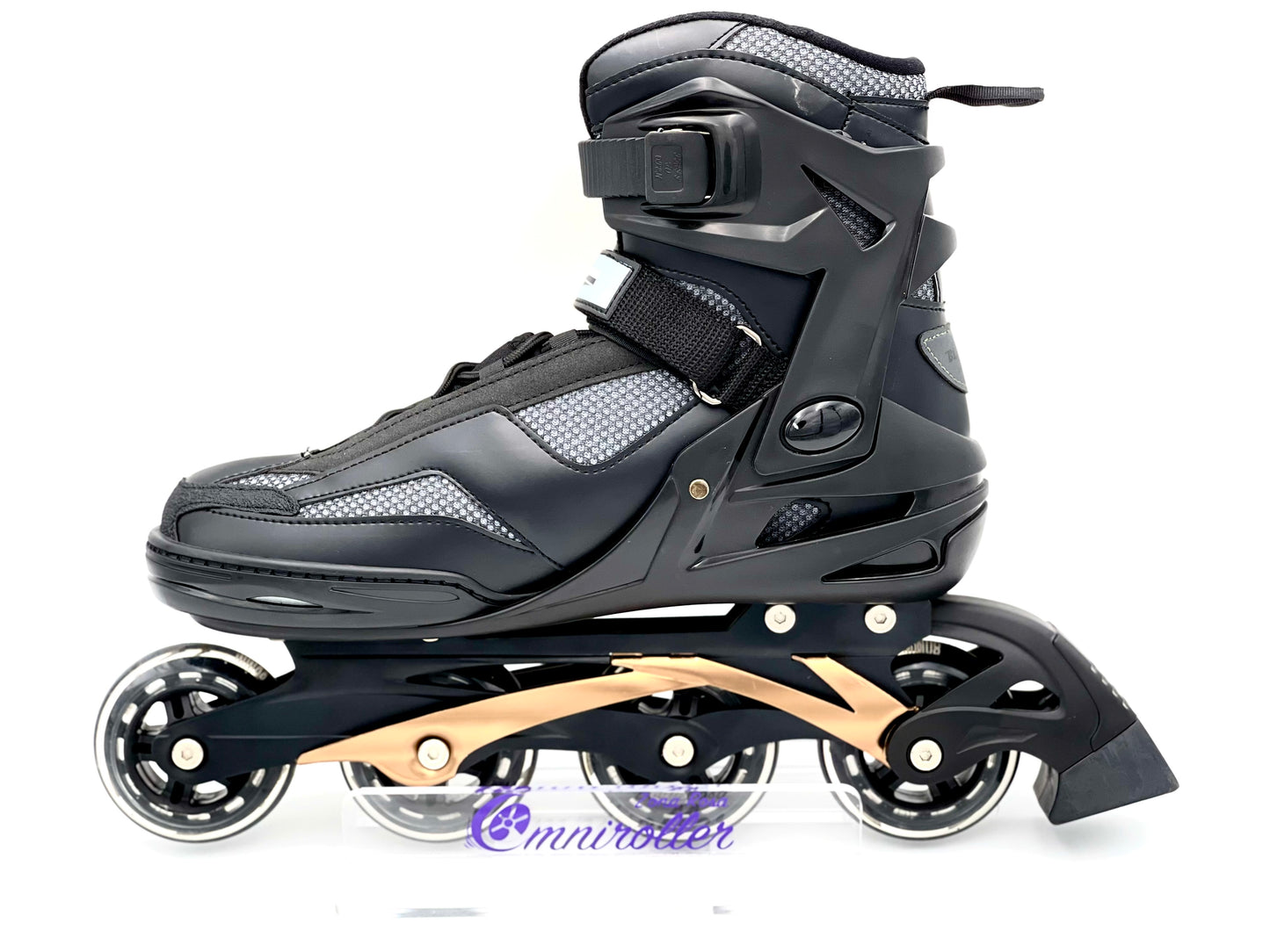 Patin Fitness Blazer Elegance Negro Dorado