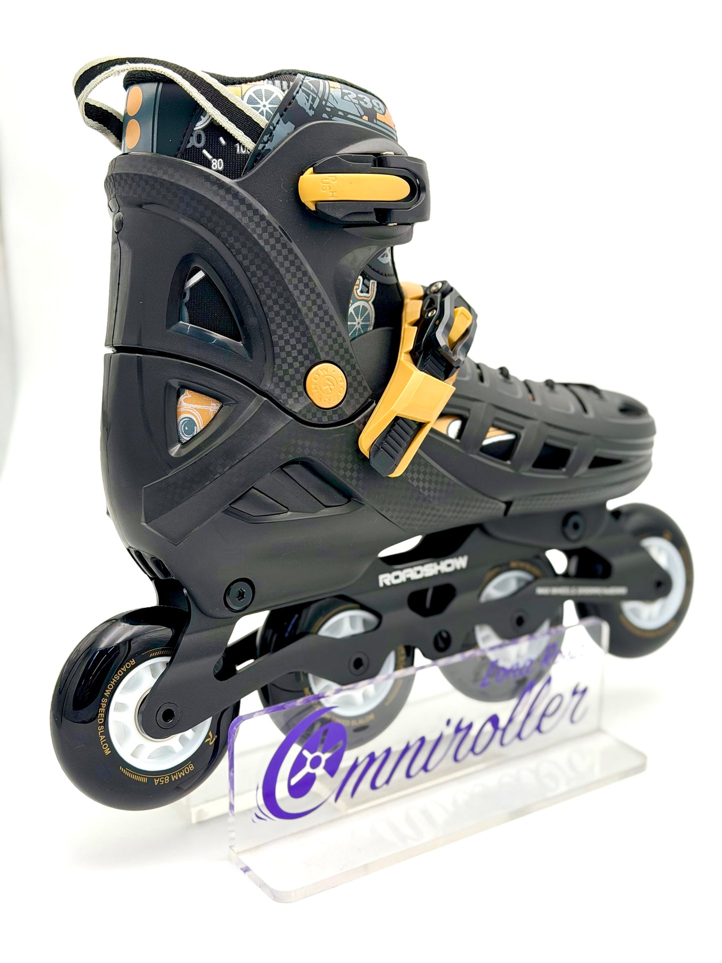 Patin en linea Hard Fitness Pro Blazer Dorado