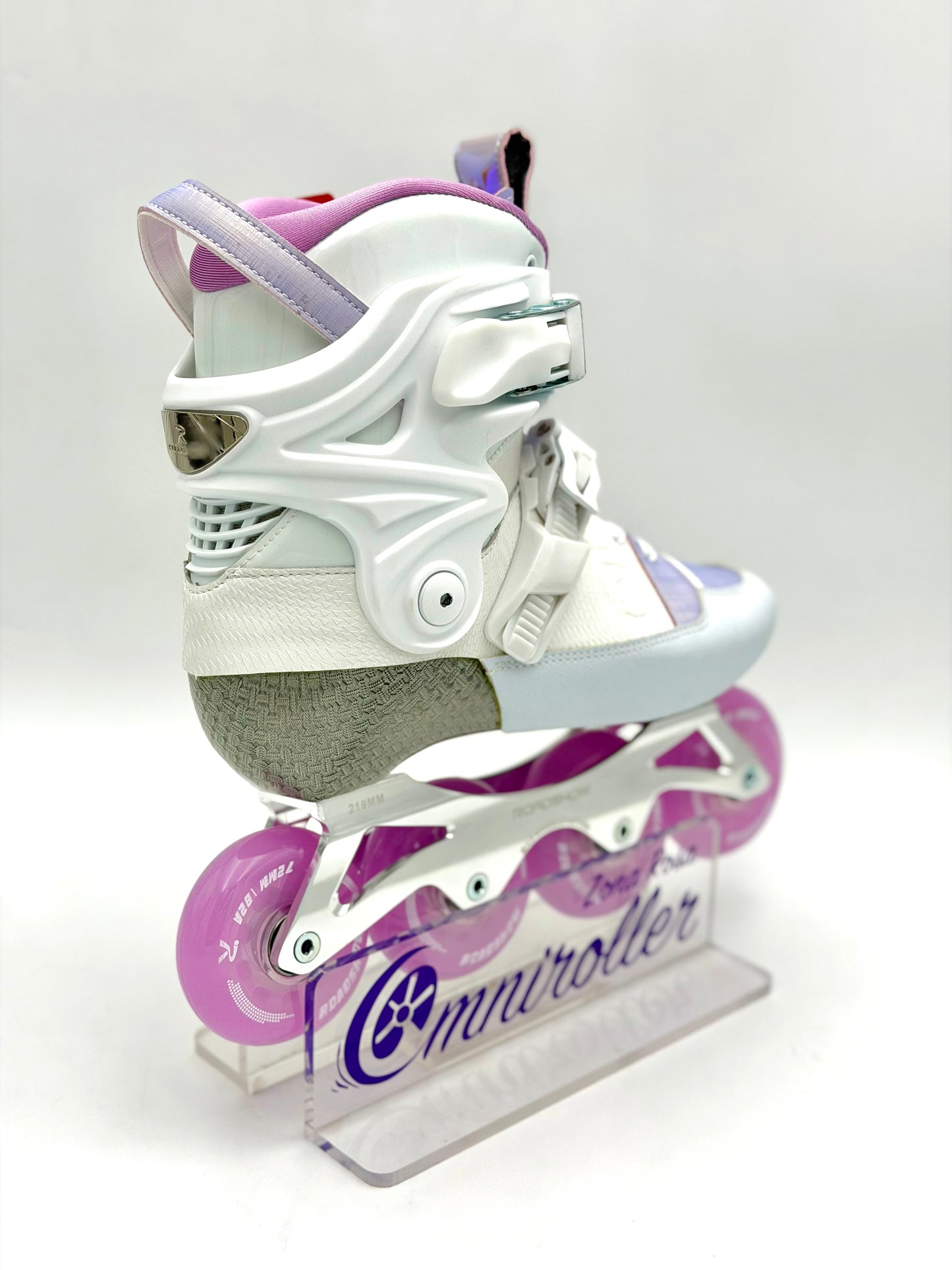 Patin Freeskate Fibra de Carbono Roadshow Rx3D Rosa