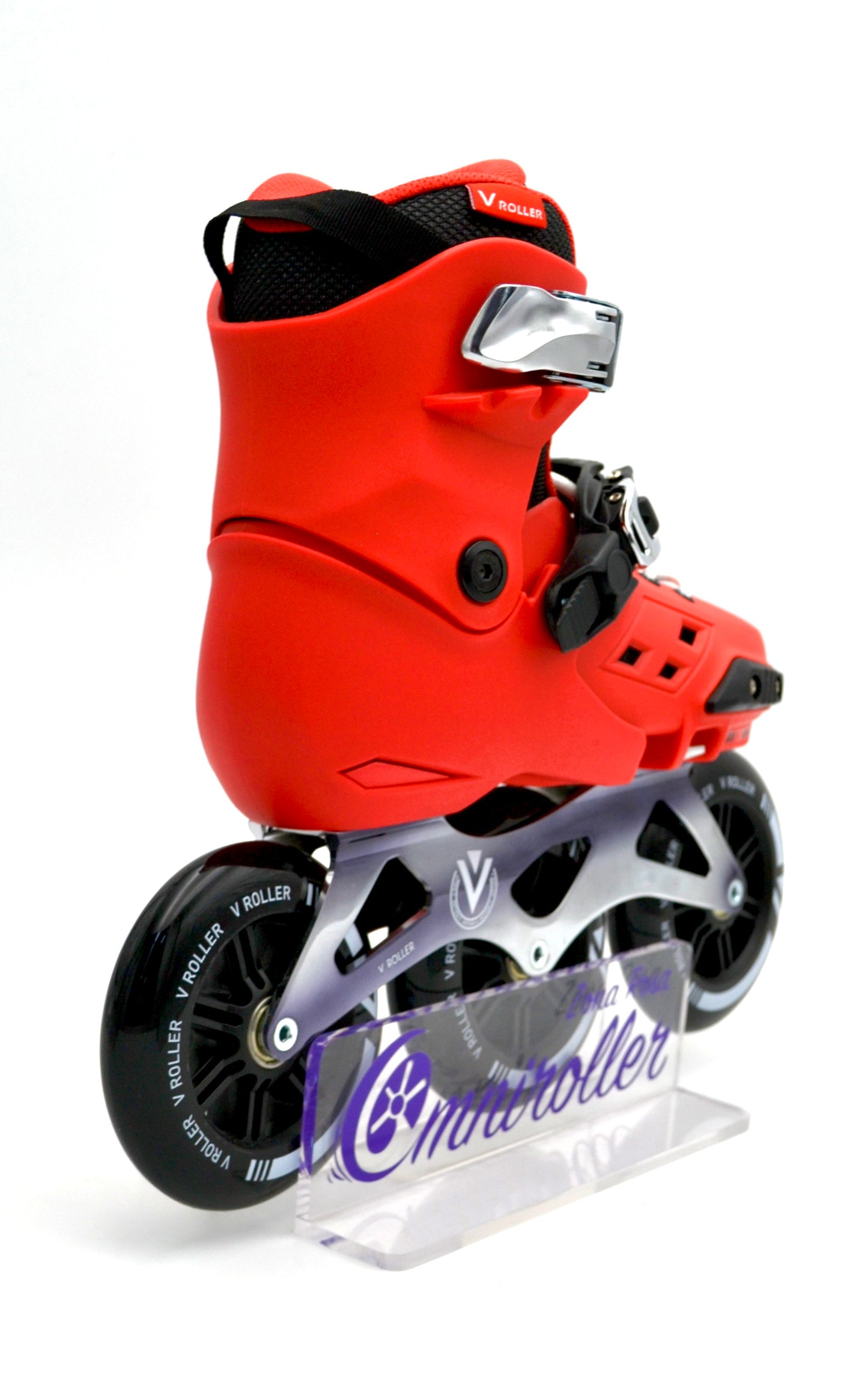 Patines en linea Fitness Pro VRoller 3W Rojo