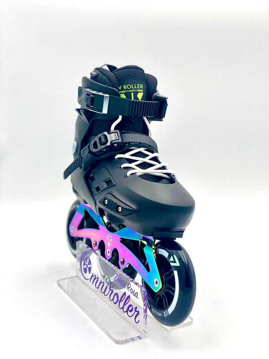 Patines en linea Freeskate VRoller X1 3W Negro Tornasol