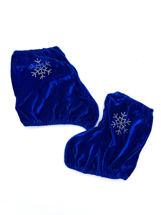 Polainas para Patines Clásicos Quads Azul