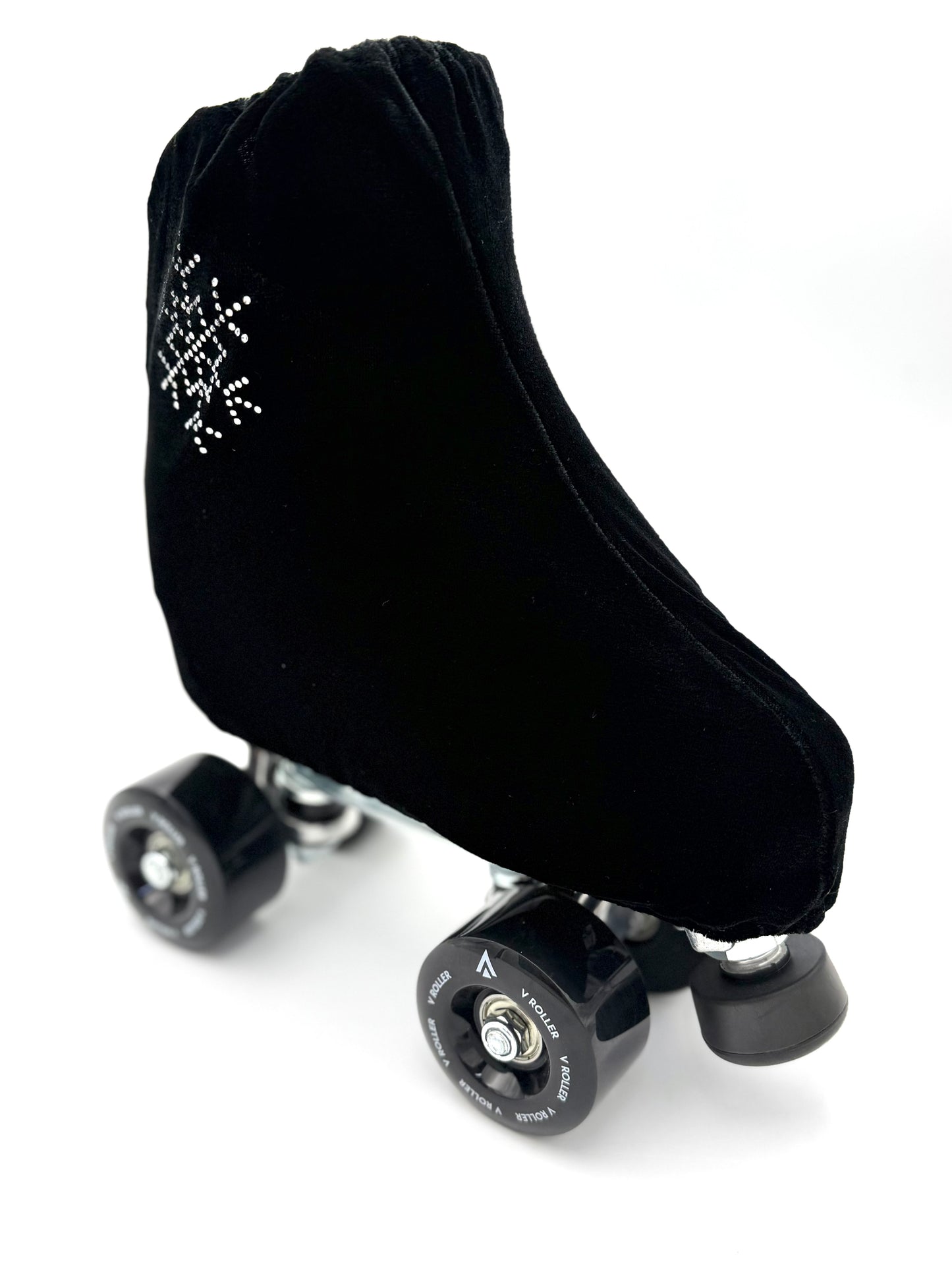 Polainas para Patines Clásicos Quads Negra
