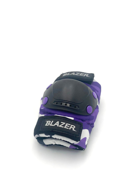 Equipo de protecciones Muñequeras, Coderas y Rodilleras Blazer Sport Morada