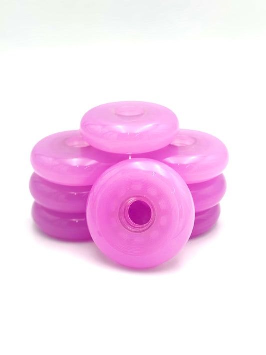 Ruedas 80 mm Crystal Rose