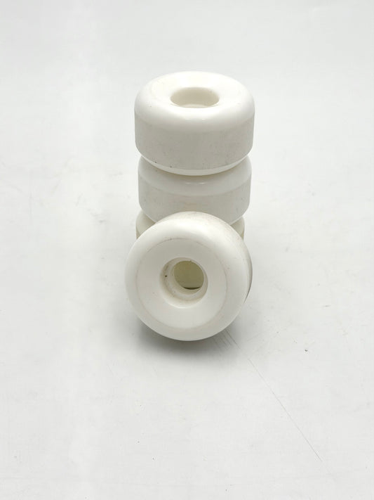 4 Ruedas Skate 52 mm x 32 mm Blancas