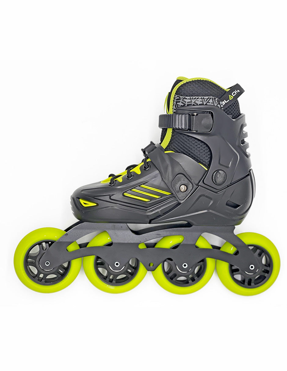 Patin en linea Fitness Pro Black Colors Neon
