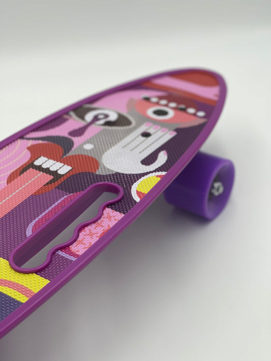 Patineta Omni tipo Penny Surf Purple Pablo