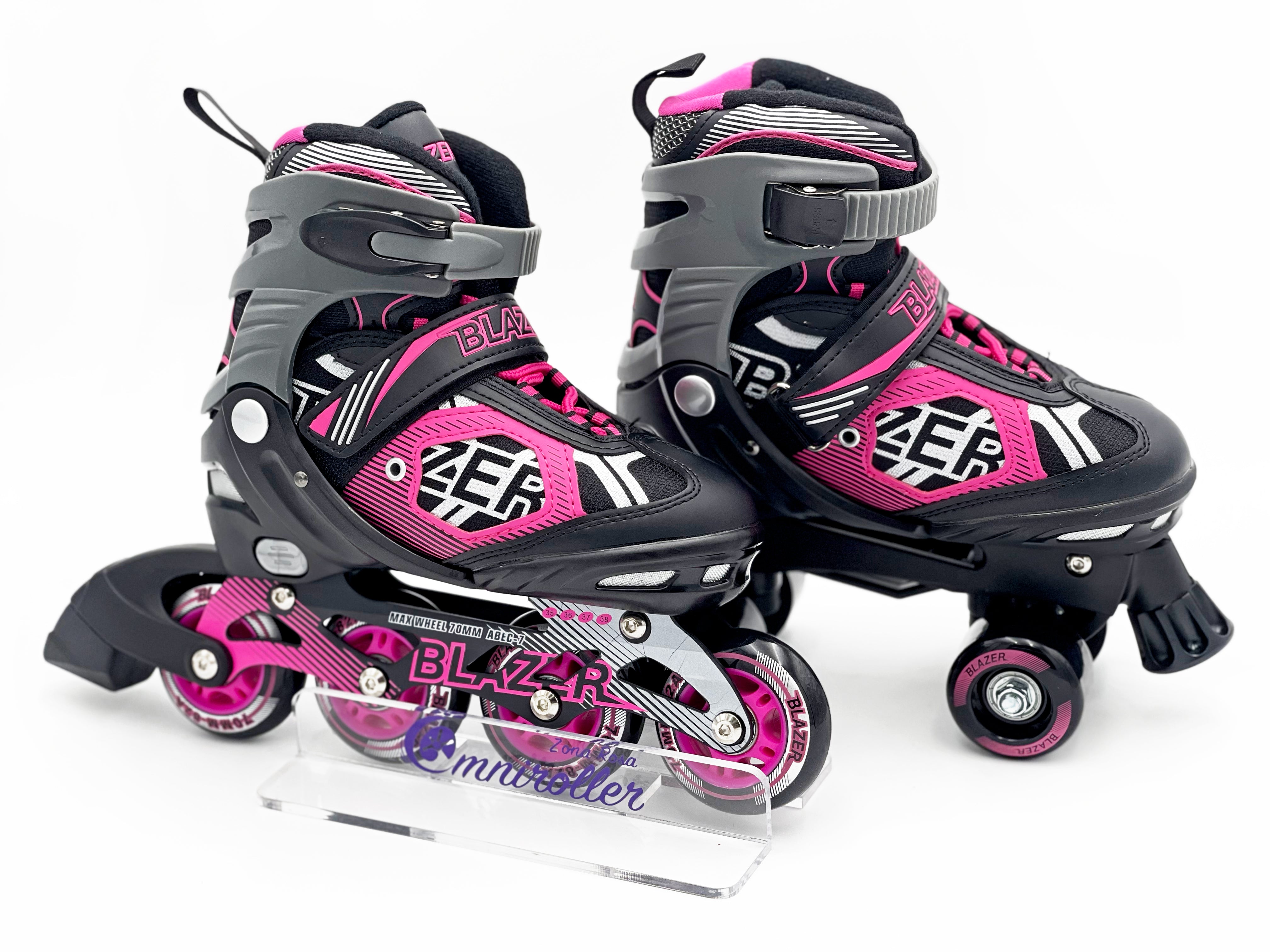 Differences between inline skates and classic or quad skates OmniRoller