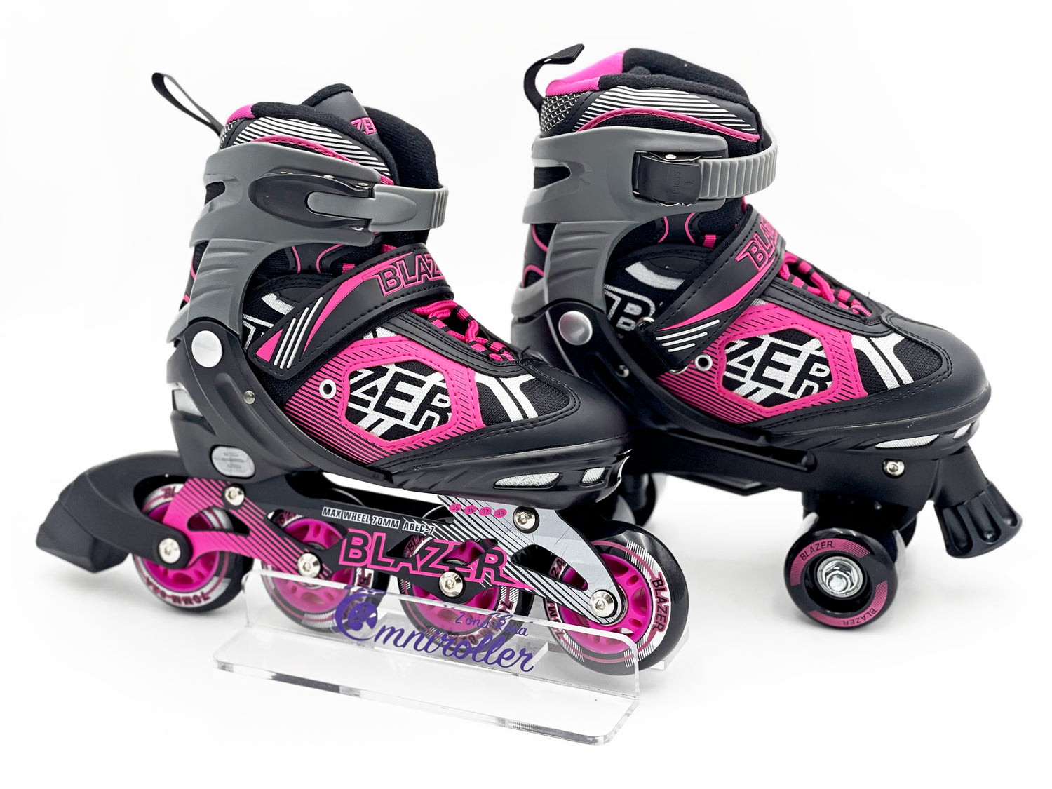 Differences between inline skates and classic or quad skates OmniRoller