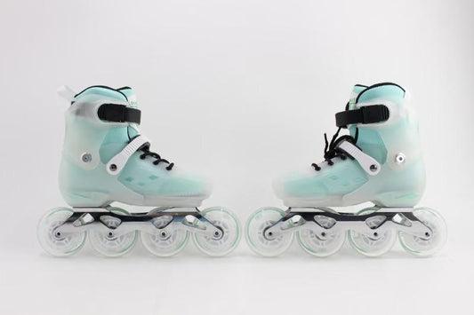 Patines en linea Freeskate VRoller X1 Verde LED