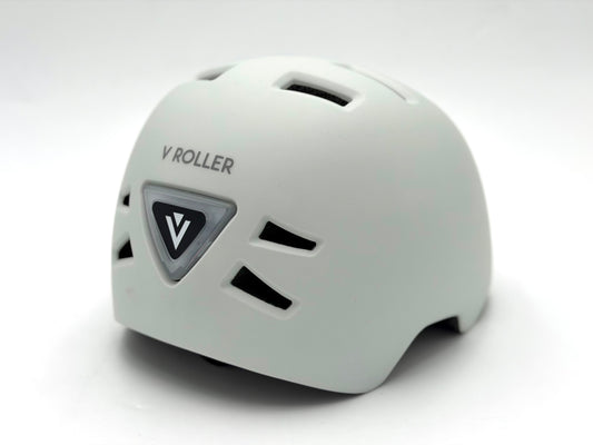 Casco para patinaje VRoller Gris LED