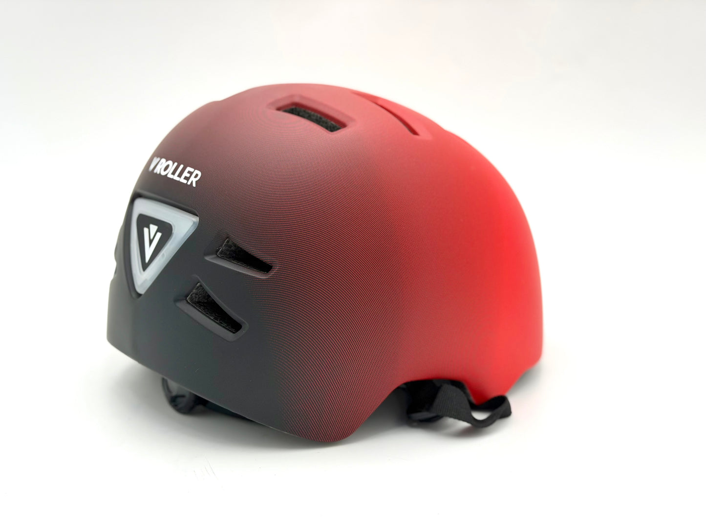 Casco para patinaje VRoller Rojo LED