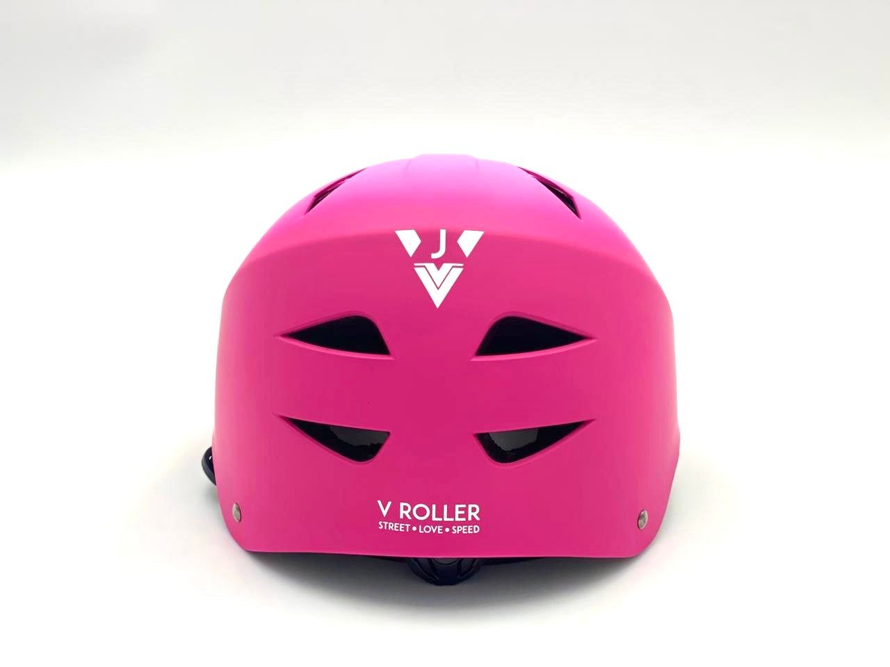 Casco para patinaje VRoller Rosa/Morado
