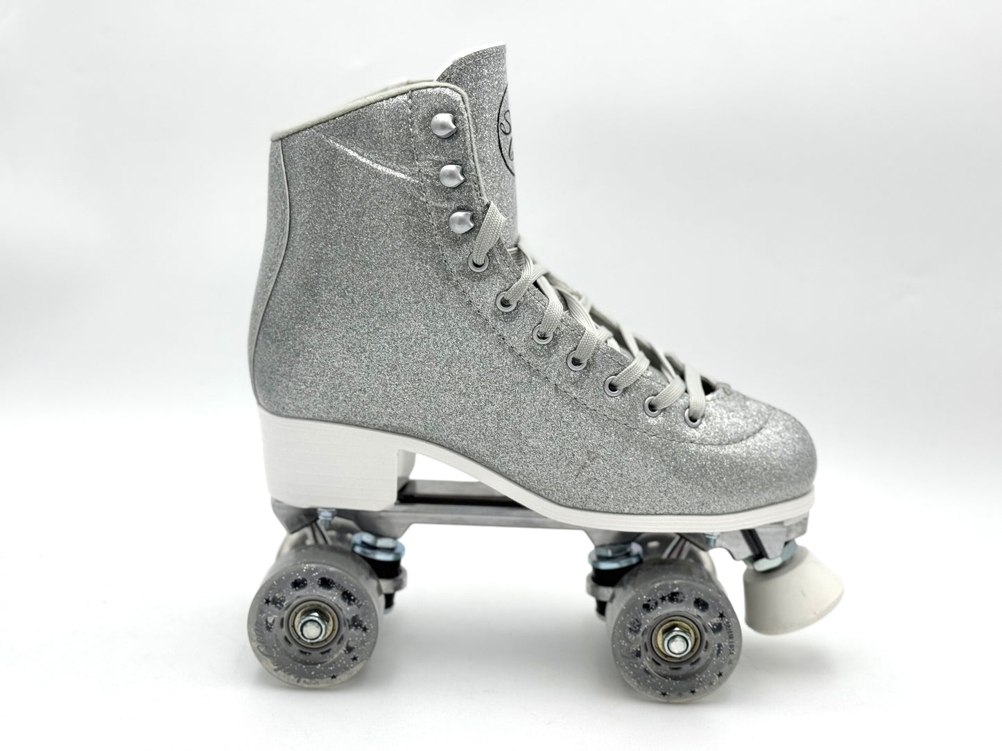 Patines Clasicos Blazer Glitter Gris