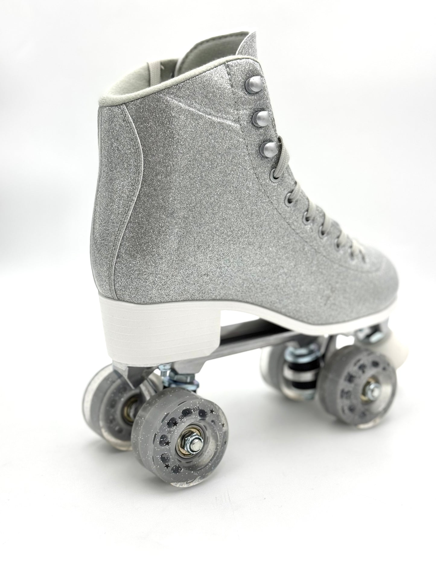 Patines Clasicos Blazer Glitter Gris