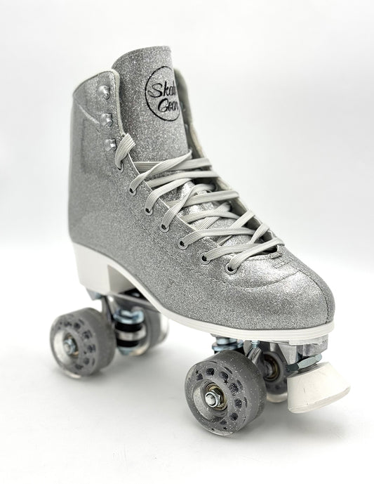 Patines Clasicos Blazer Glitter Gris