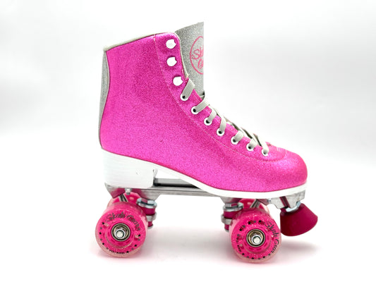 Patines Clasicos Blazer Glitter Rosa