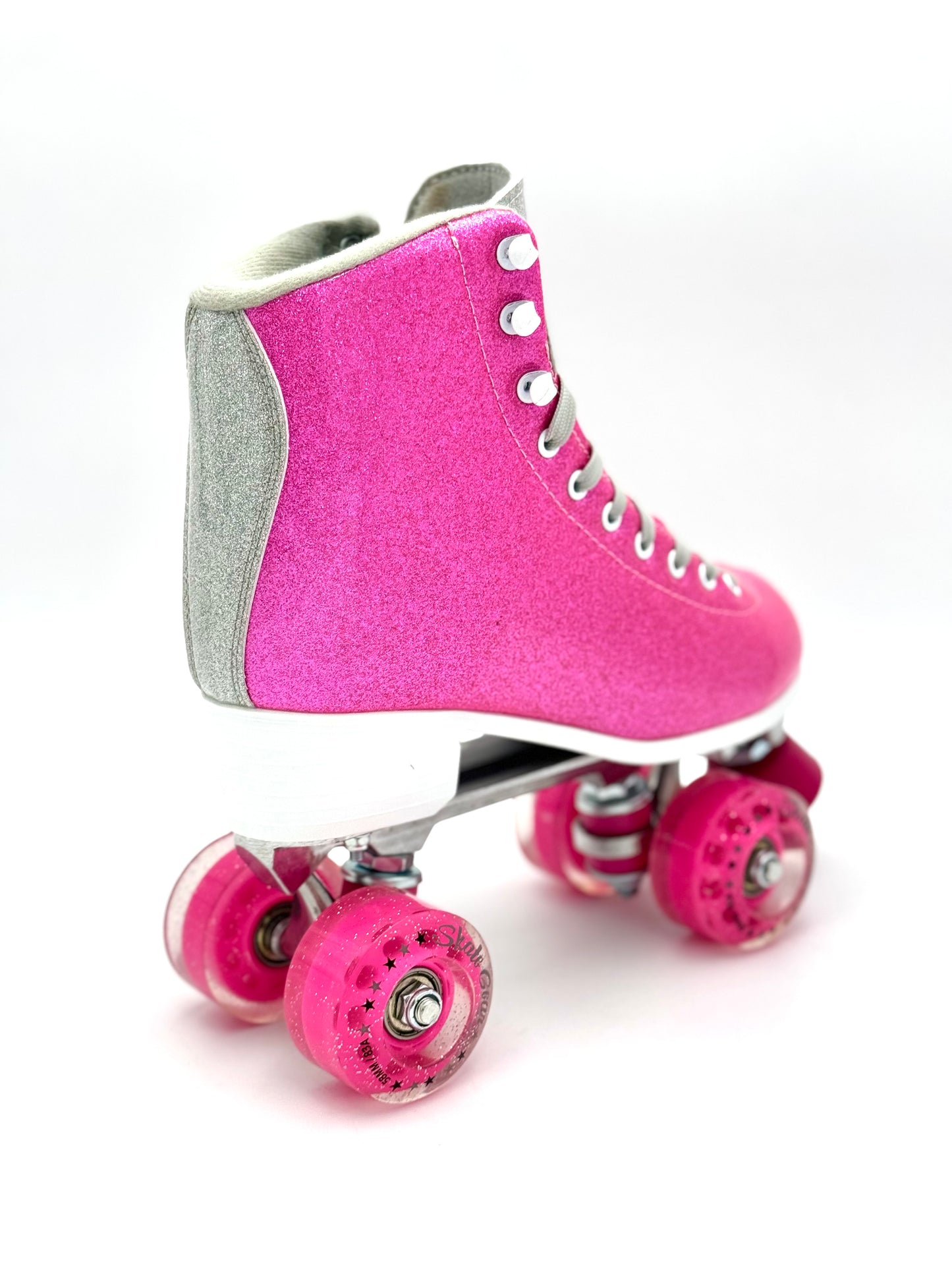 Patines Clasicos Blazer Glitter Rosa