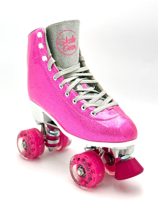 Patines Clasicos Blazer Glitter Rosa