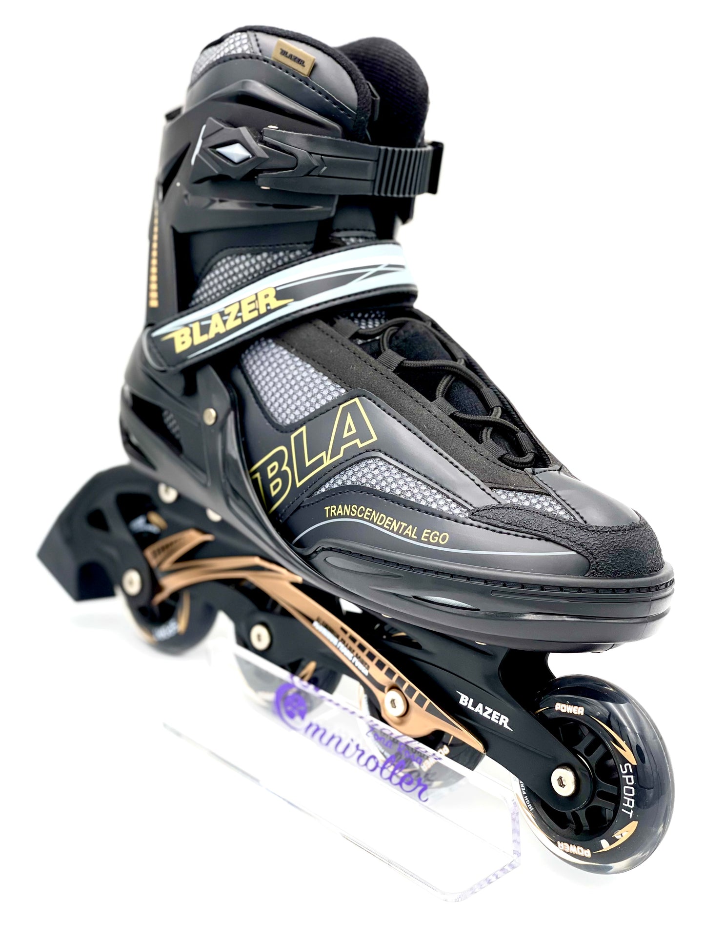 Patin Fitness Blazer Elegance Negro Dorado