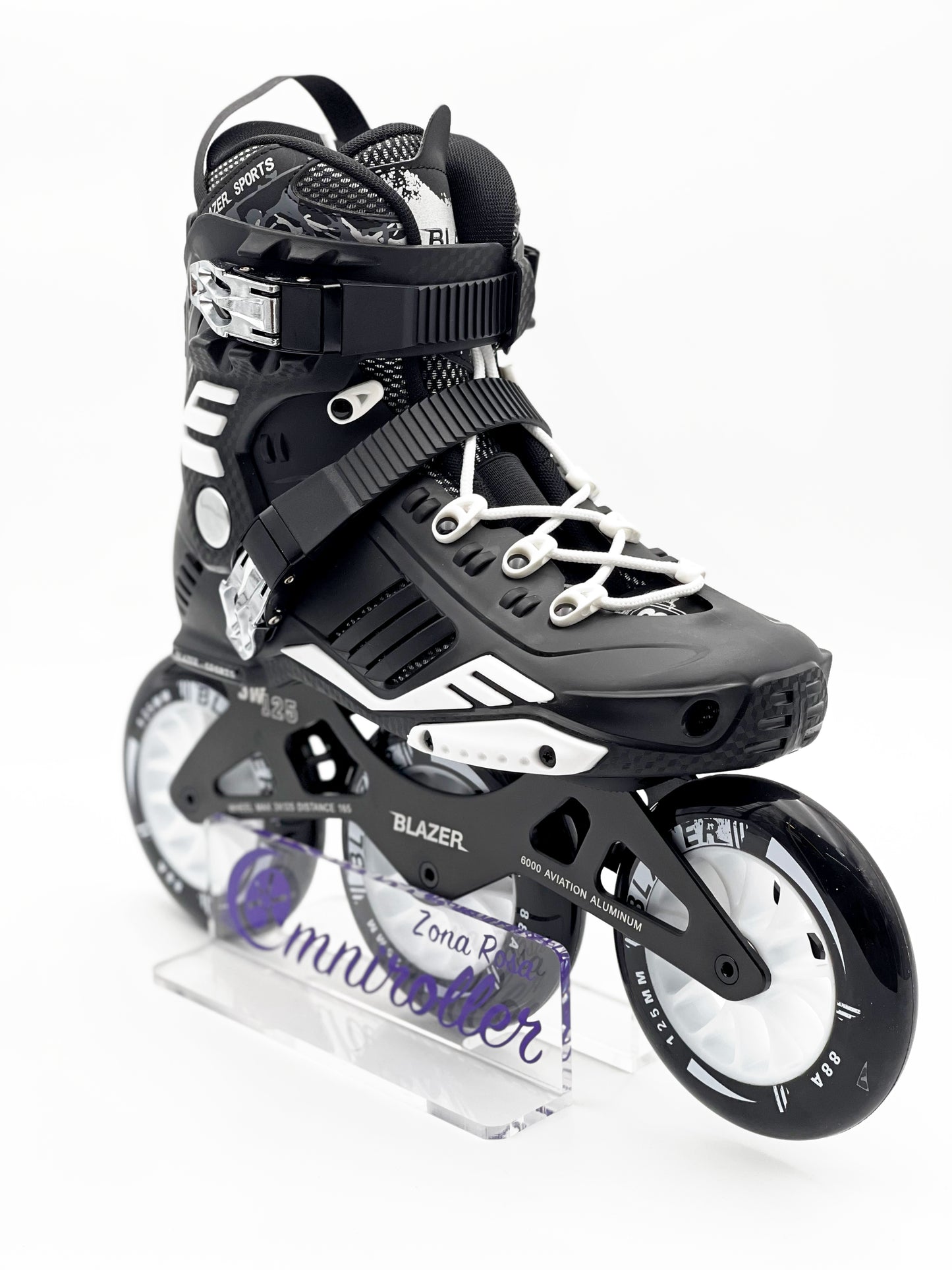 Patin Fitness Pro Blazer Sp 125 Negro Blanco