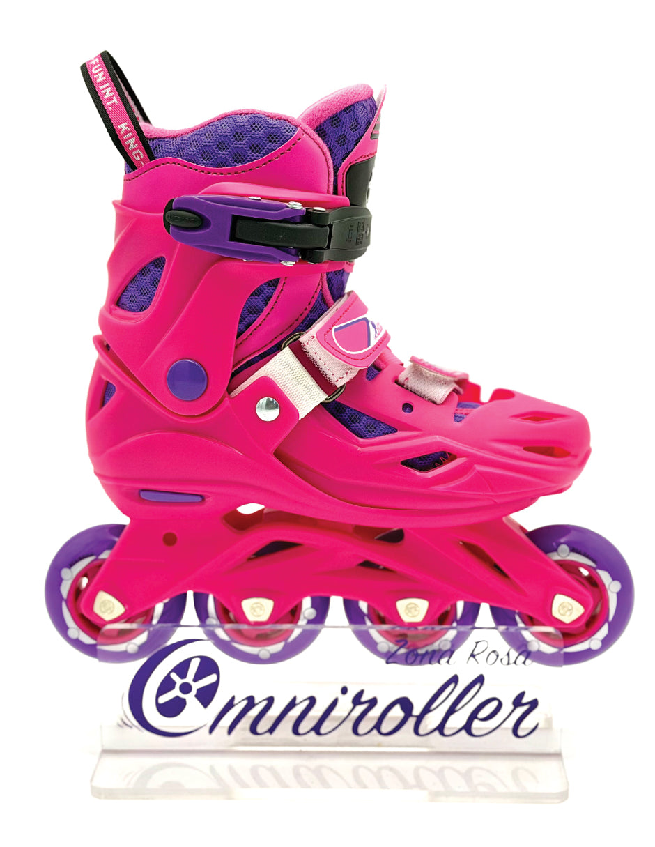 Patin en linea JF Lite Kids Rosa