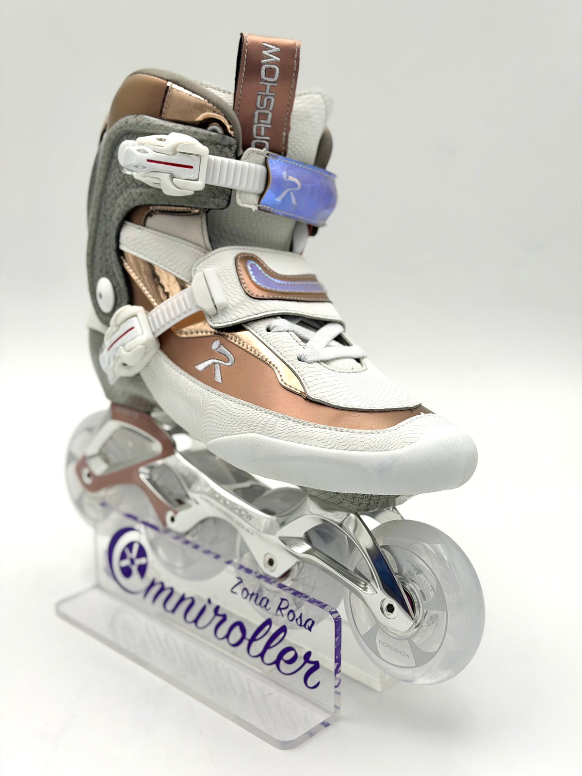 Patin Freeskate Fibra de Carbono Roadshow KX8 Pro Blanco