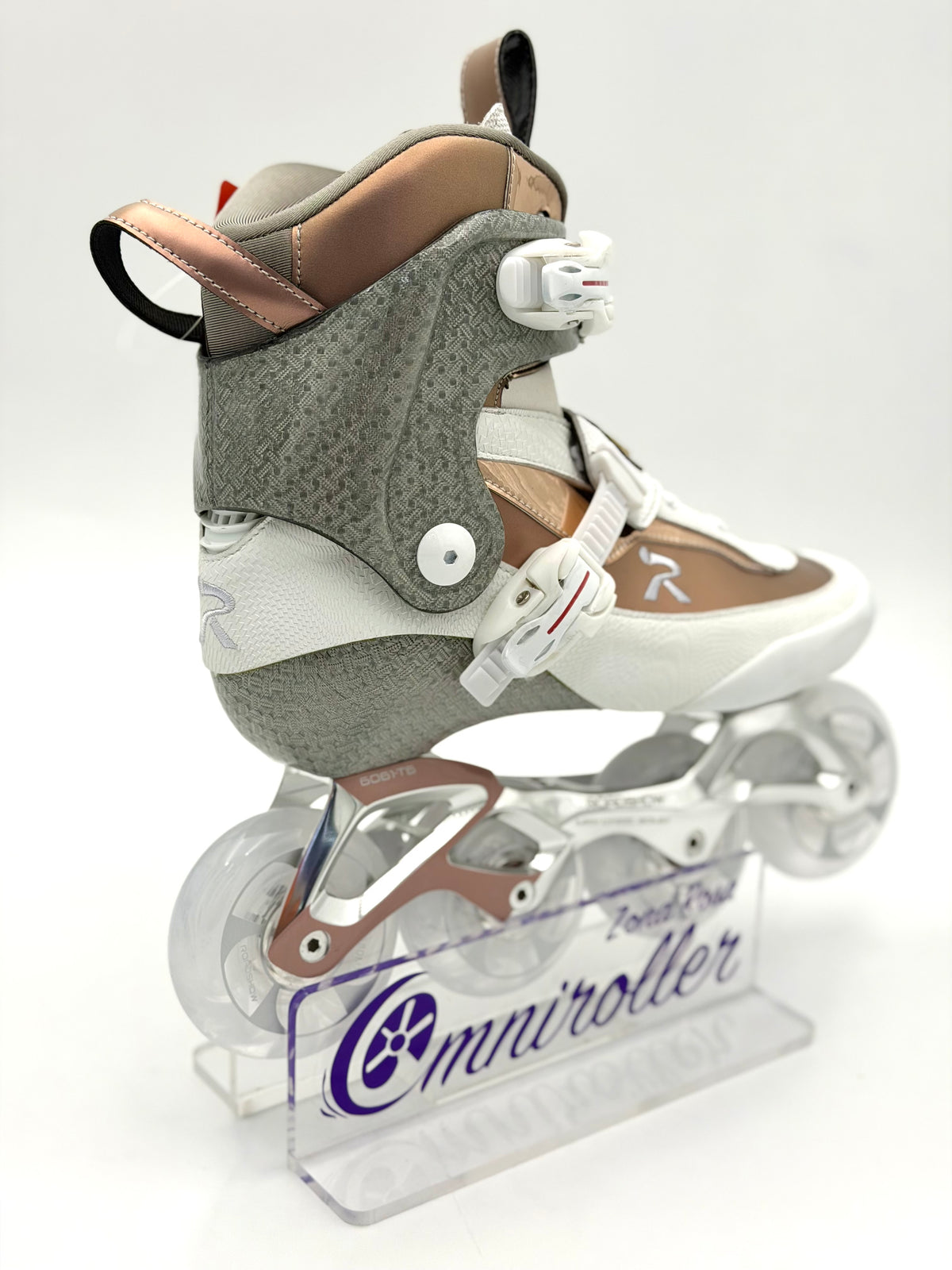 Patin Freeskate Fibra de Carbono Roadshow KX8 Pro Blanco