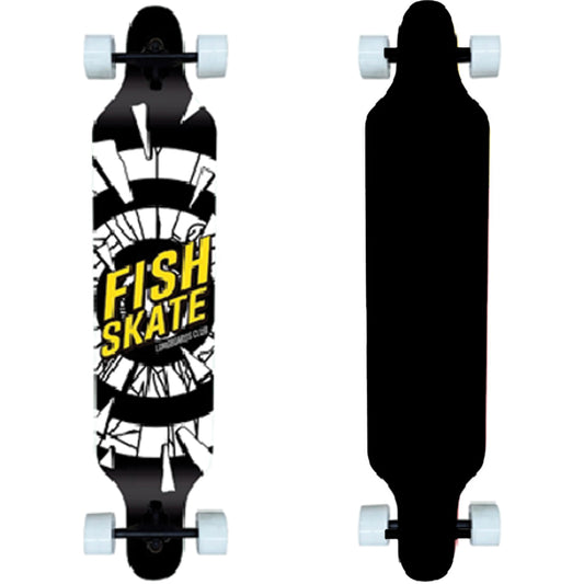 LongBoard Fish Twilight Zone Skateboard ꩜