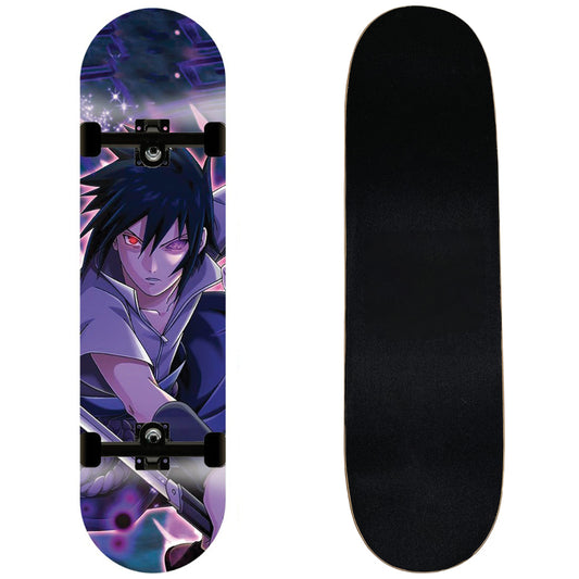 Naruto Sasuke Sharingan Skateboard