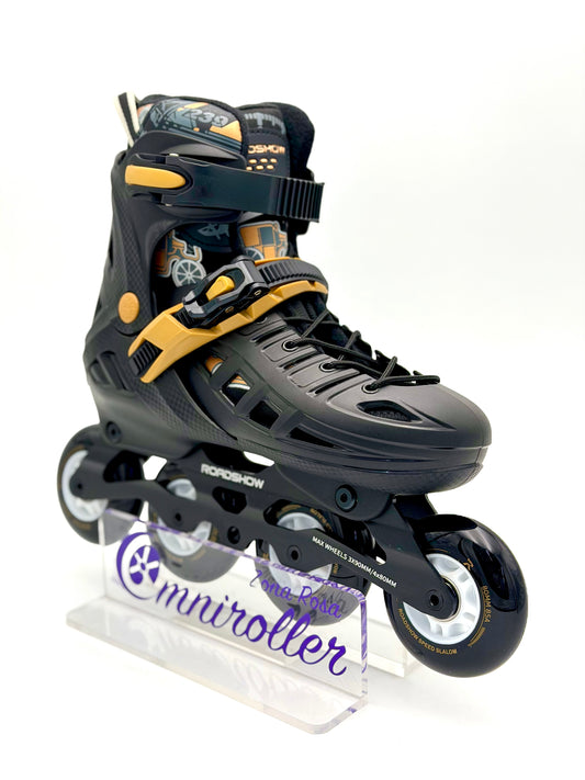 Fitness Pro Black Colors Neon inline skate