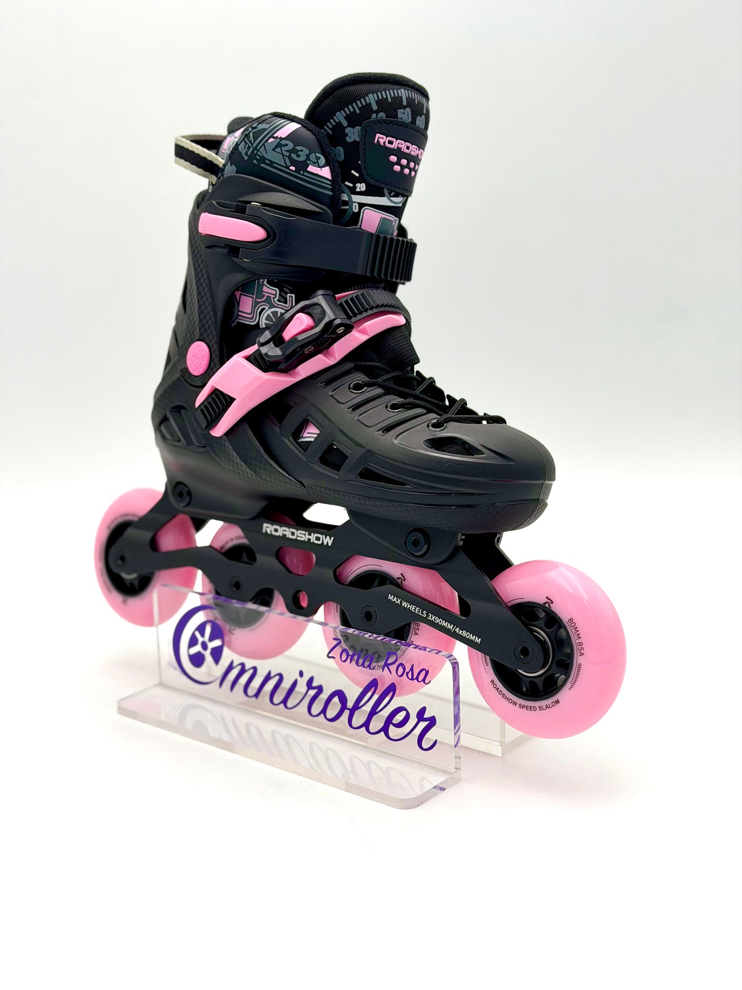 Patin en linea Hard Fitness Pro Blazer Rosa