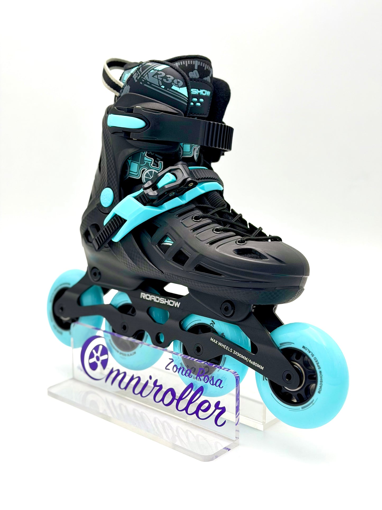 Patin en linea Hard Fitness Pro Blazer Azul