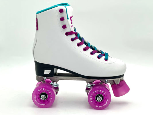 Patines Clasicos Quad Rollerface Hipskate Blanco
