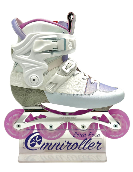 Patin Freeskate Fibra de Carbono Roadshow Rx3D Rosa