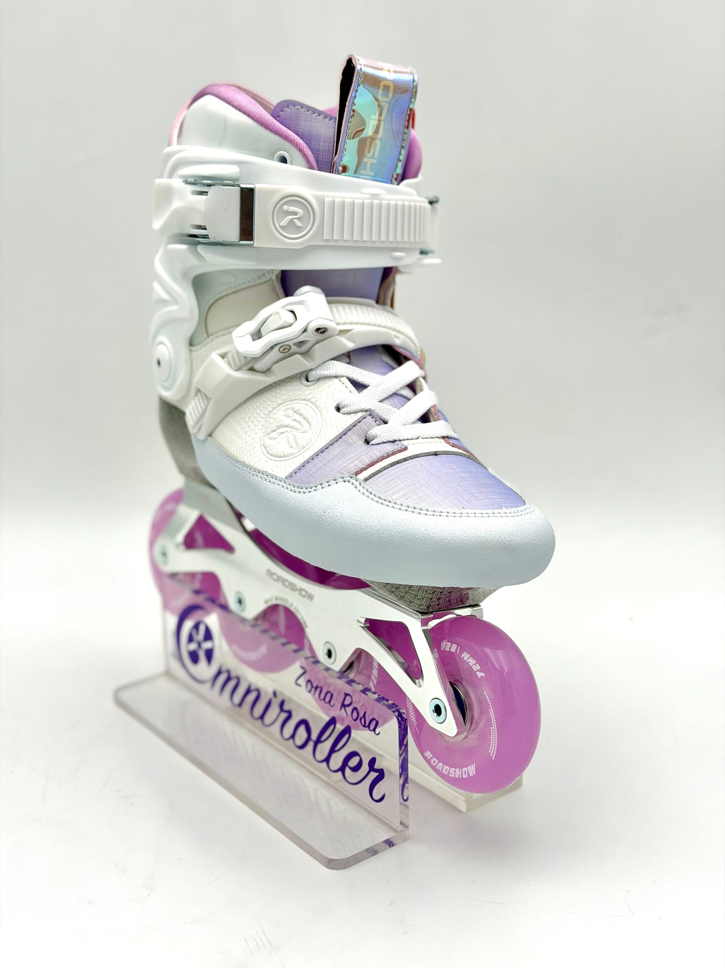 Patin Freeskate Fibra de Carbono Roadshow Rx3D Rosa