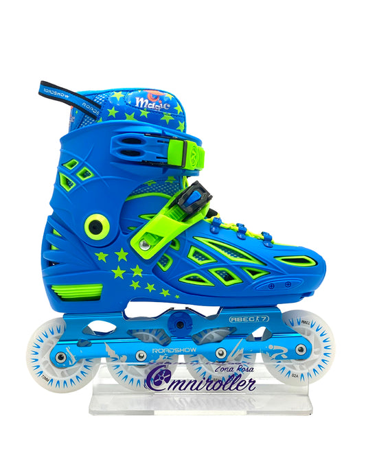 Patin Freeskate Roadshow Kx2 LED Azul