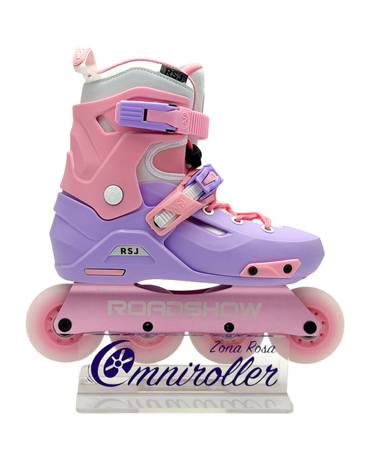 Patines en linea Freeskate Pro Roadshow RSJ+ Rosa Morado