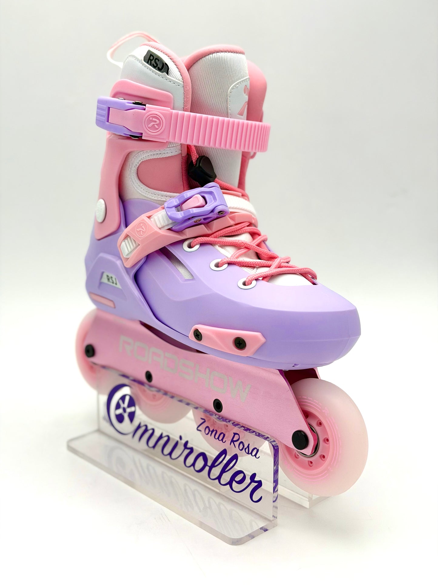 Patines en linea Freeskate Pro Roadshow RSJ+ Rosa Morado