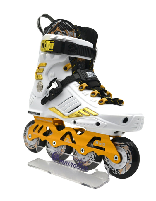 Patines Freeskate Roadshow Rx5 Blanco Dorado