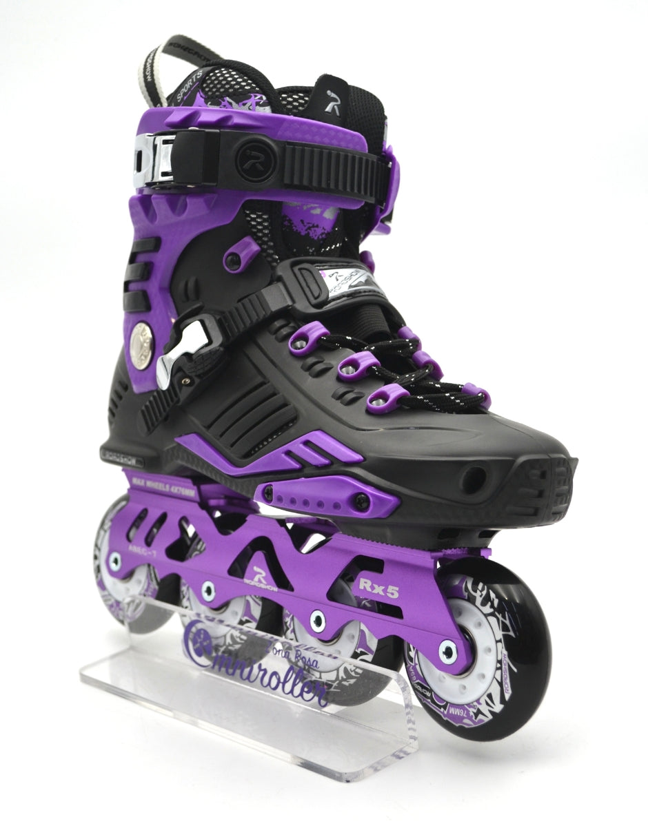 Patines Freeskate Roadshow Rx5 Negro Dorado