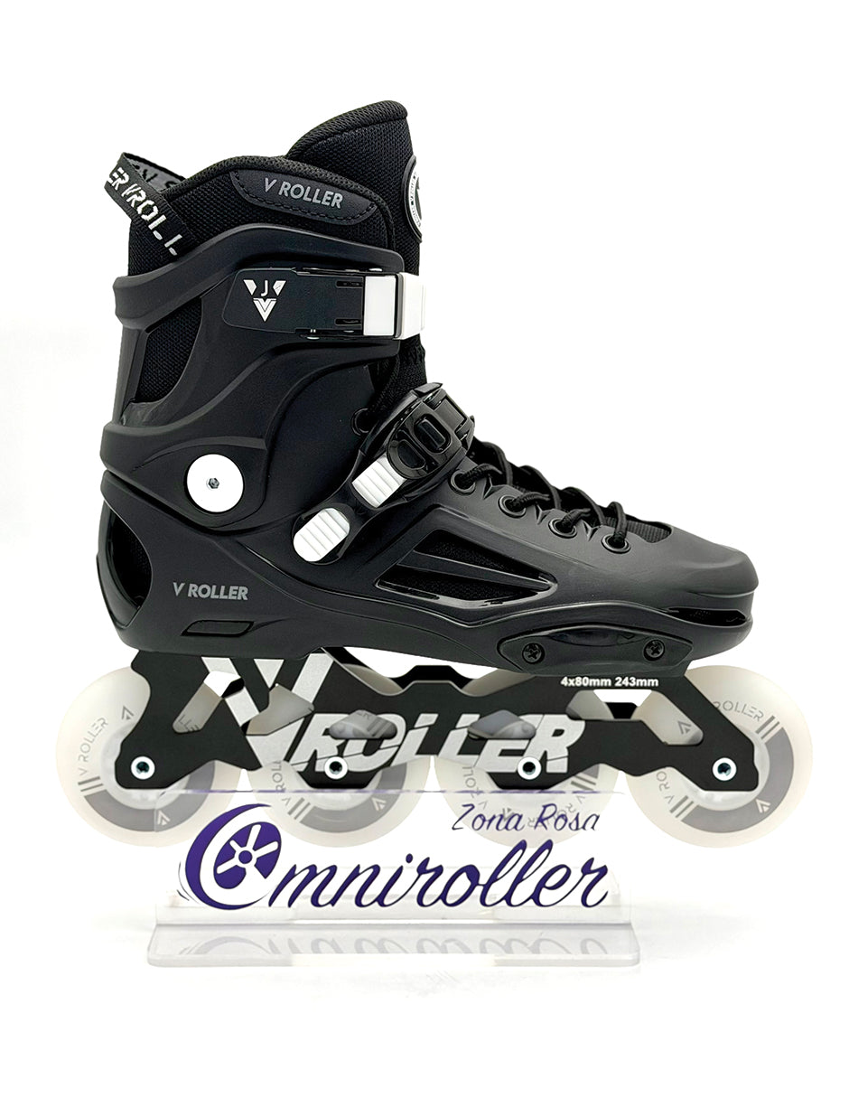 Patines Freeskate VRoller A26 Negro LED
