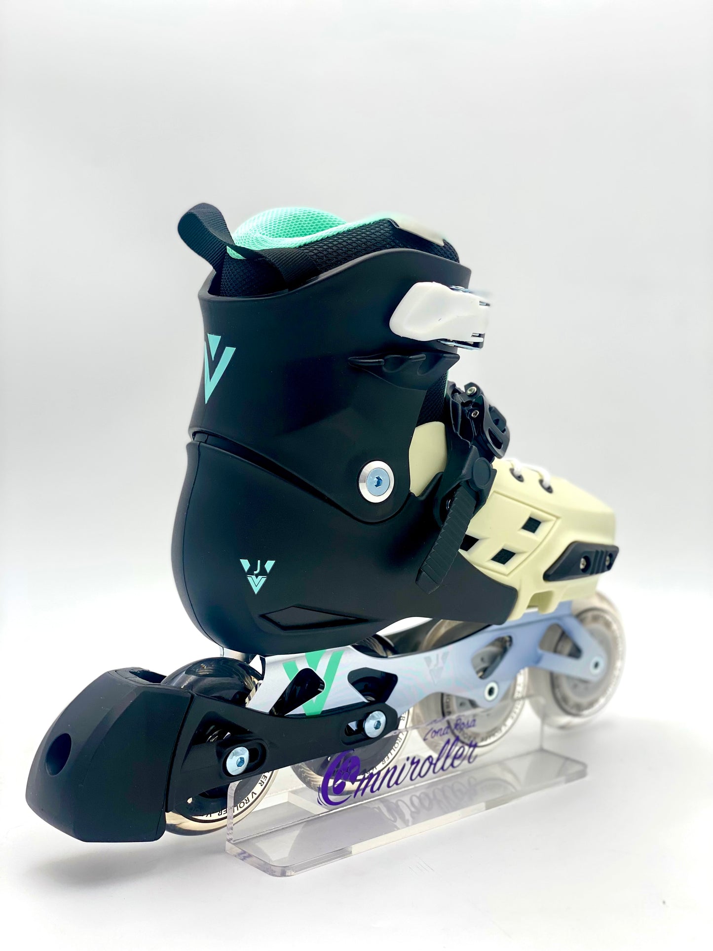 Patines en linea Freeskate VRoller X1 Negro Gris