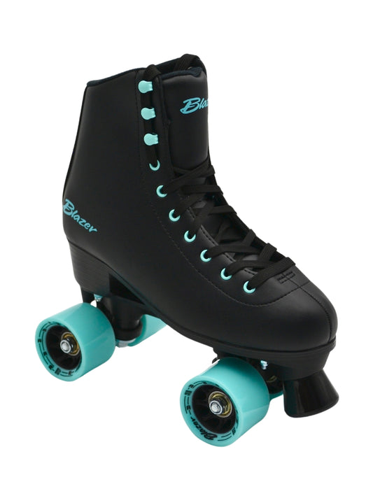 Patines Roller Quads Clasicos Blazer Negro Azul