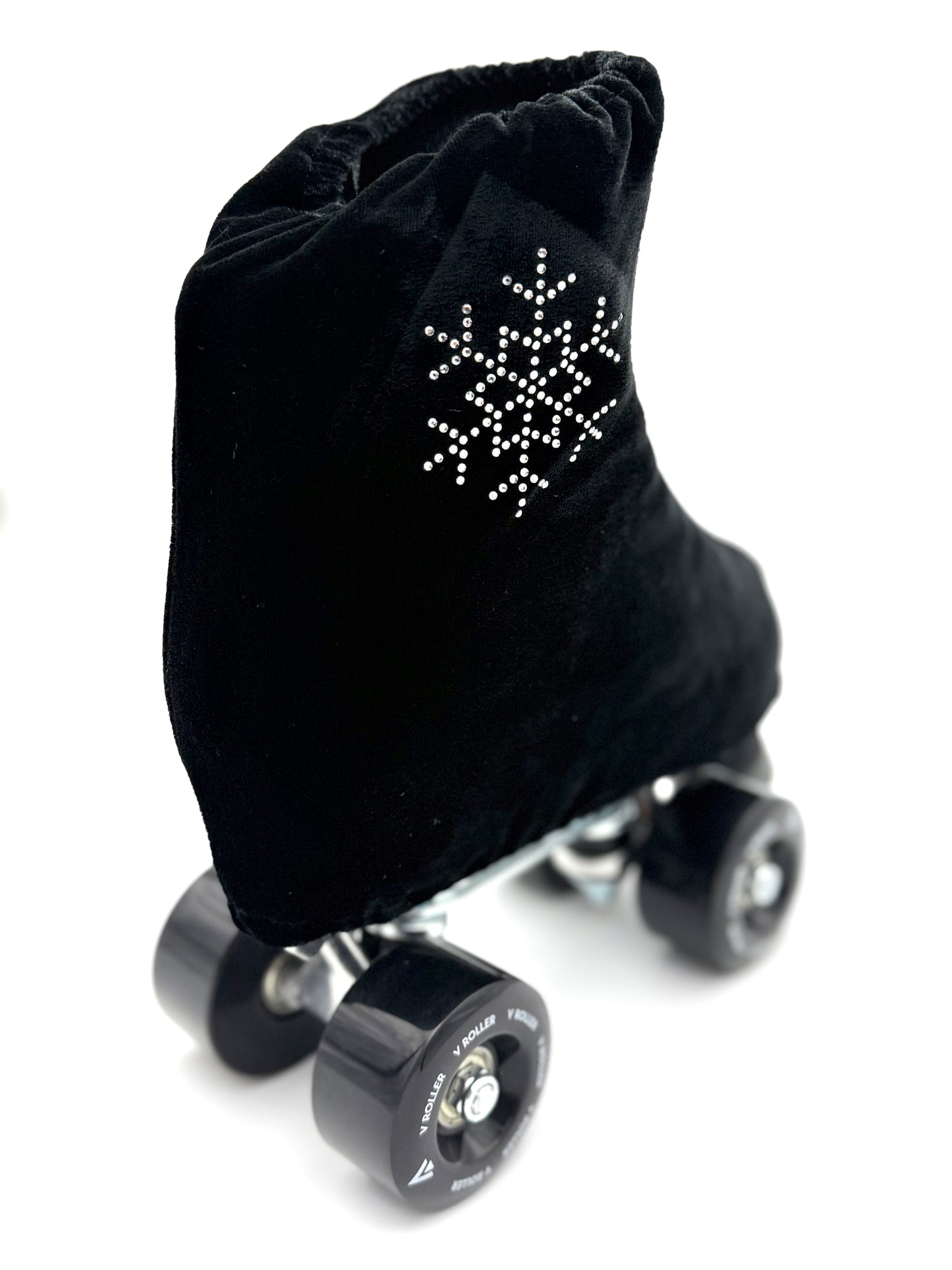 Polainas para Patines Clásicos Quads Negra