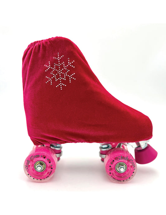 Polainas para Patines Clásicos Quads Rosa