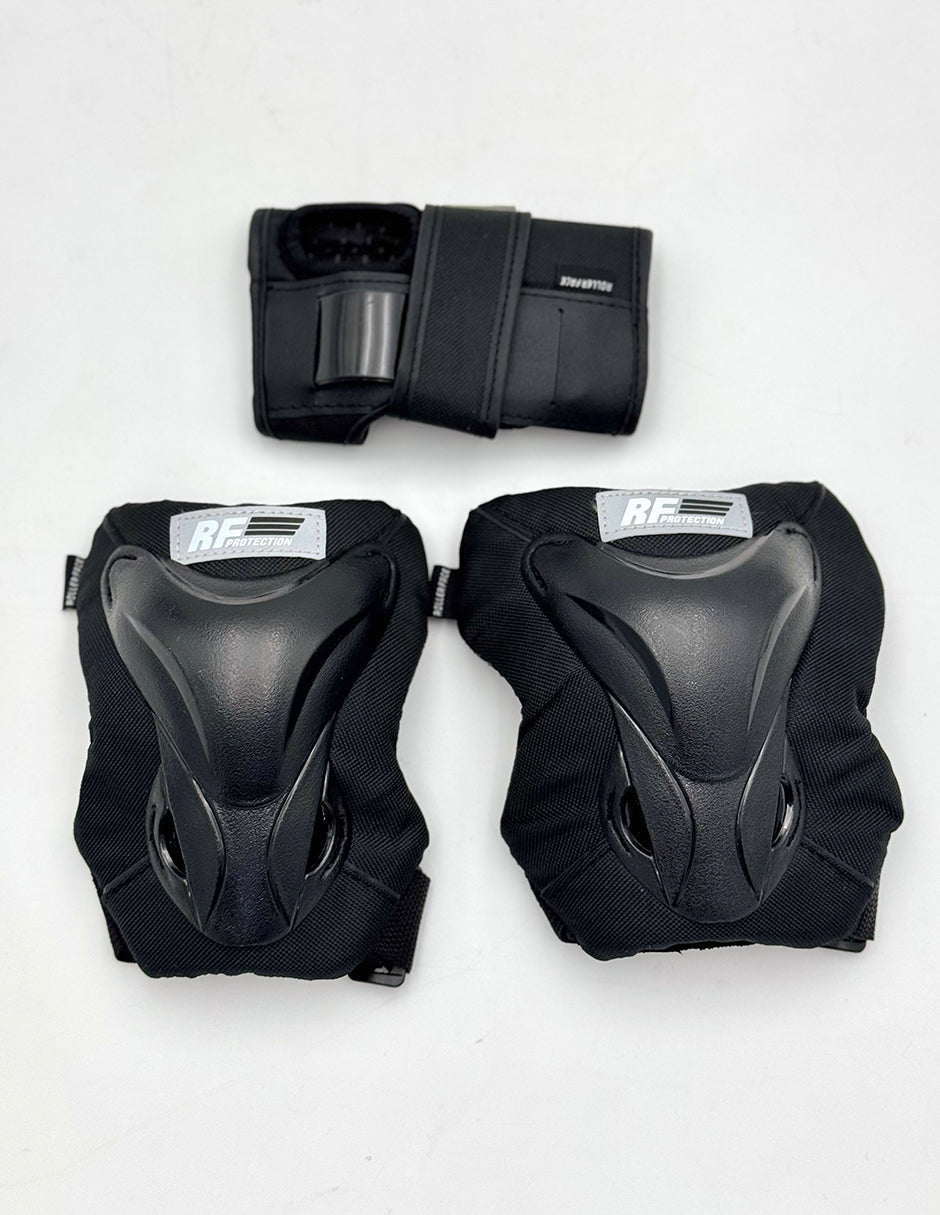 Equipo de protecciones Rollerface Pro Muñequeras, Coderas y Rodilleras