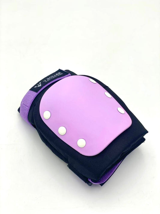 Equipo de protecciones Muñequeras, Coderas y Rodilleras VRoller Lila